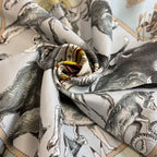 Hermes Legend of the Brown Carre 90 Scarf
