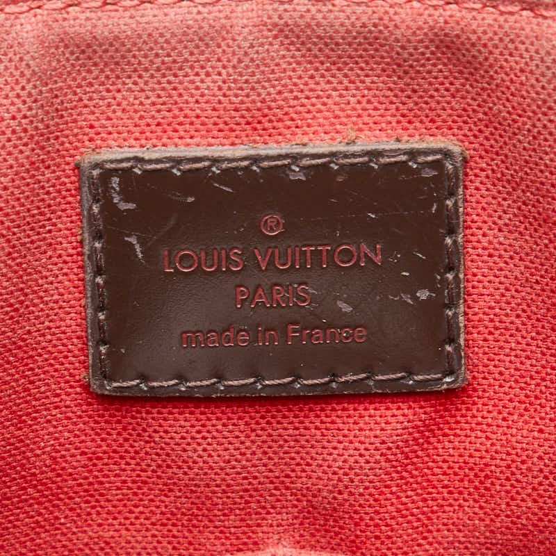 Louis Vuitton Damier Westminster GM Tote Shoulder Bag Brown Leather — view 9