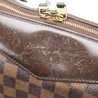 Louis Vuitton Damier Westminster GM Tote Shoulder Bag Brown Leather — view 4