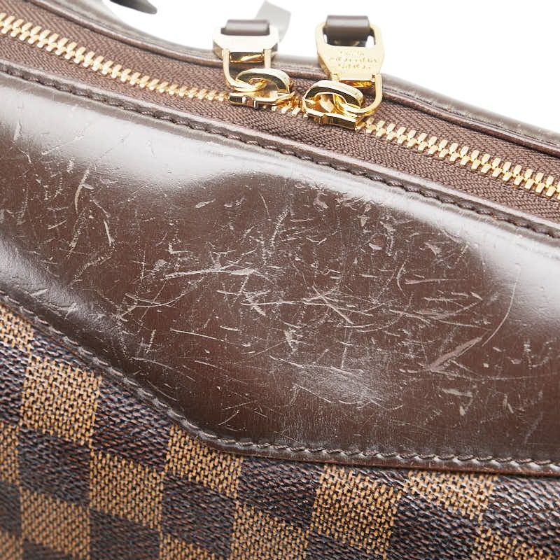 Louis Vuitton Damier Westminster GM Tote Shoulder Bag Brown Leather — view 4