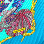 Hermes Silk Scarf Neckwear Blue — view 3