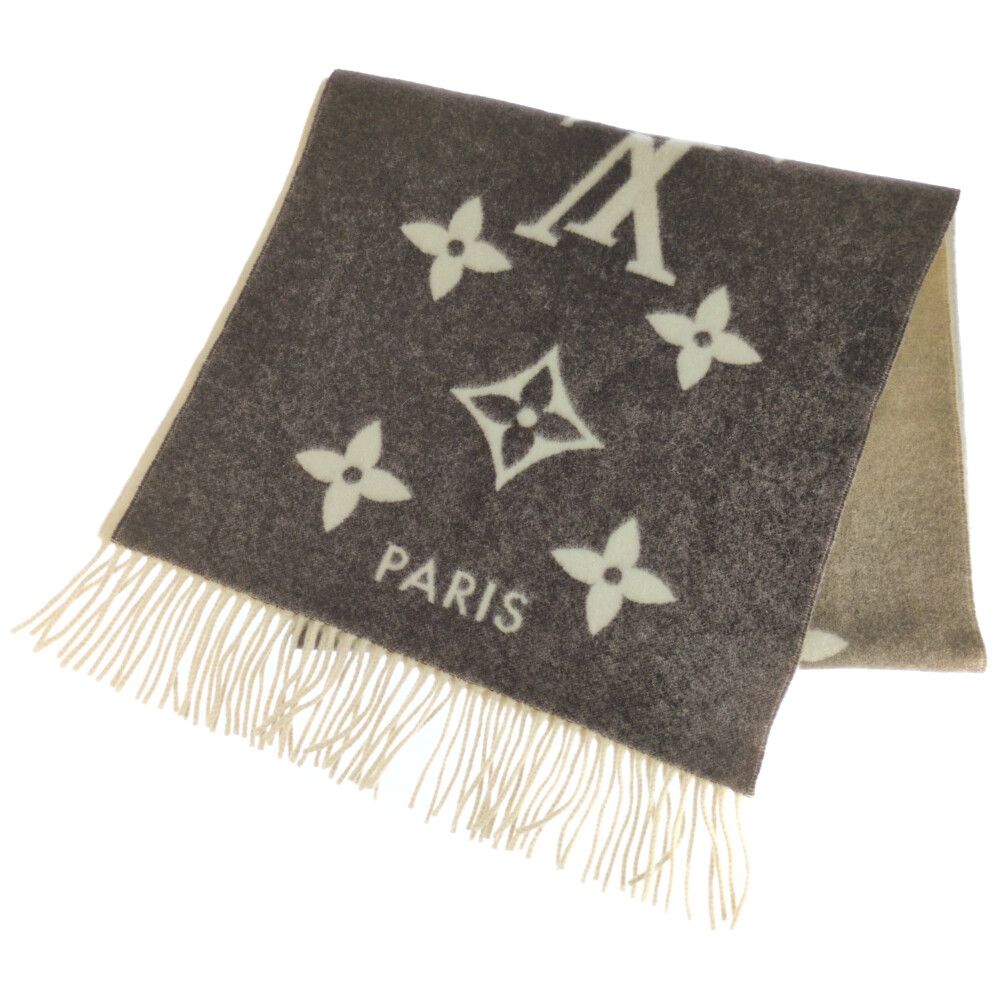 Louis Vuitton Monogram Echarpe Reykjavik Scarf Neckwear Brown /winter — view 2