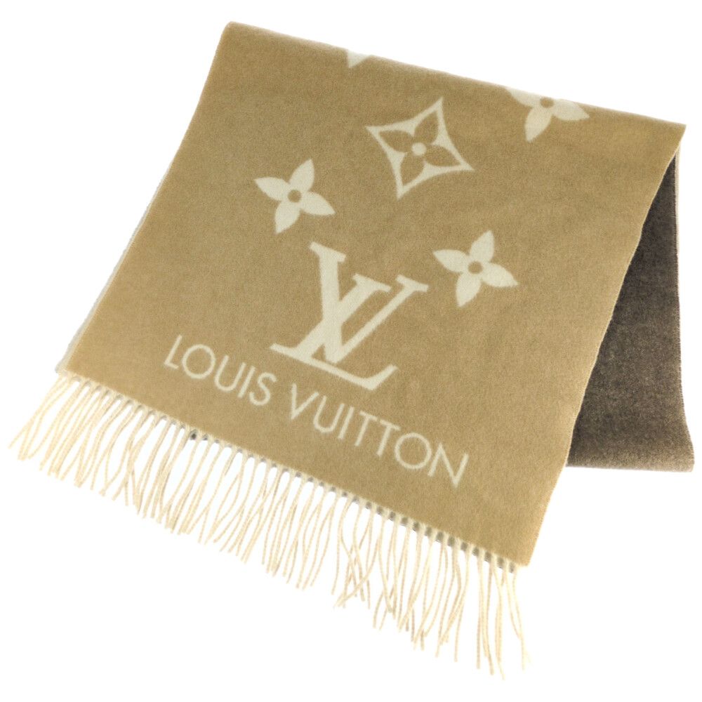 Louis Vuitton Monogram Echarpe Reykjavik Scarf Neckwear Brown /winter