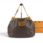 Louis Vuitton Galleria PM Shoulder Bag Tote Hobo Soho Monogram Lambskin