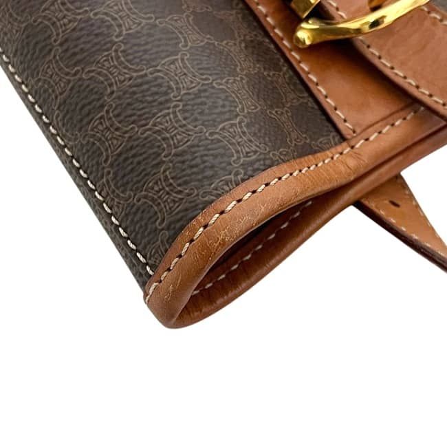 Celine Tote Brown Macadam Bucket Leather — view 7