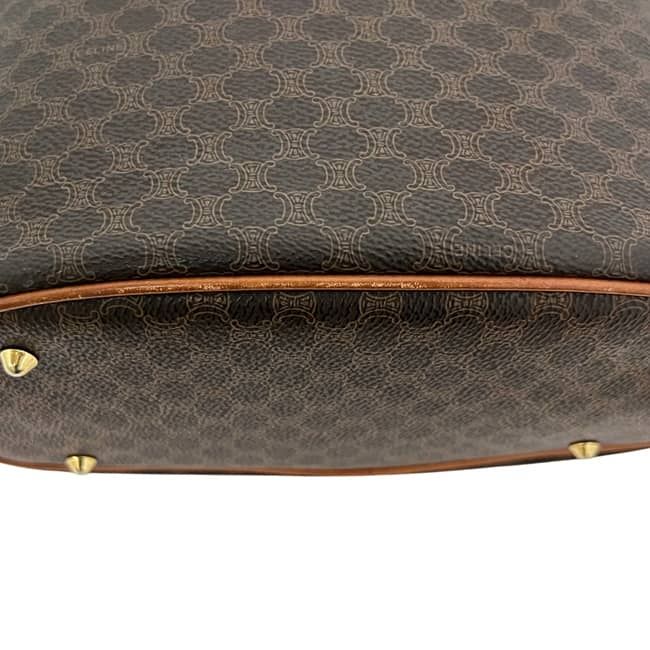 Celine Tote Brown Macadam Bucket Leather — view 6
