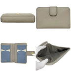 Prada Bifold Wallet Beige L-shaped Zipper Saffiano Leather — view 2