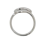 Tiffany & Co Open Wave Ring Silver Elsa Peretti Polished 925 Sterling — view 3