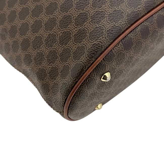 Celine Tote Brown Macadam Bucket Leather MC 98 — view 6