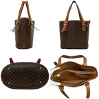 Celine Tote Brown Macadam Bucket Leather MC 98 — view 2