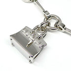 Hermes Bijou Sac Bag Charm Metal Leather Black Noir Granny — view 3