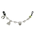Hermes Bijou Sac Bag Charm Metal Leather Black Noir Granny