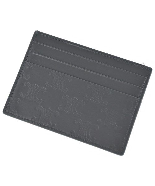 Celine Card Case Card Holders Gray — view 2