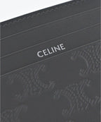 Celine Card Case Card Holders Gray — view 4
