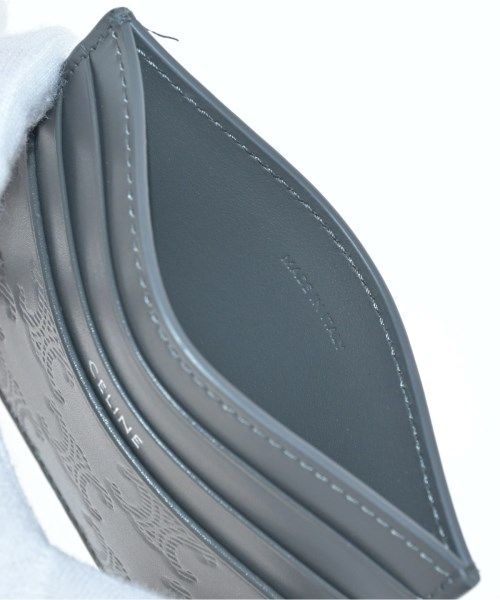 Celine Card Case Card Holders Gray — view 3