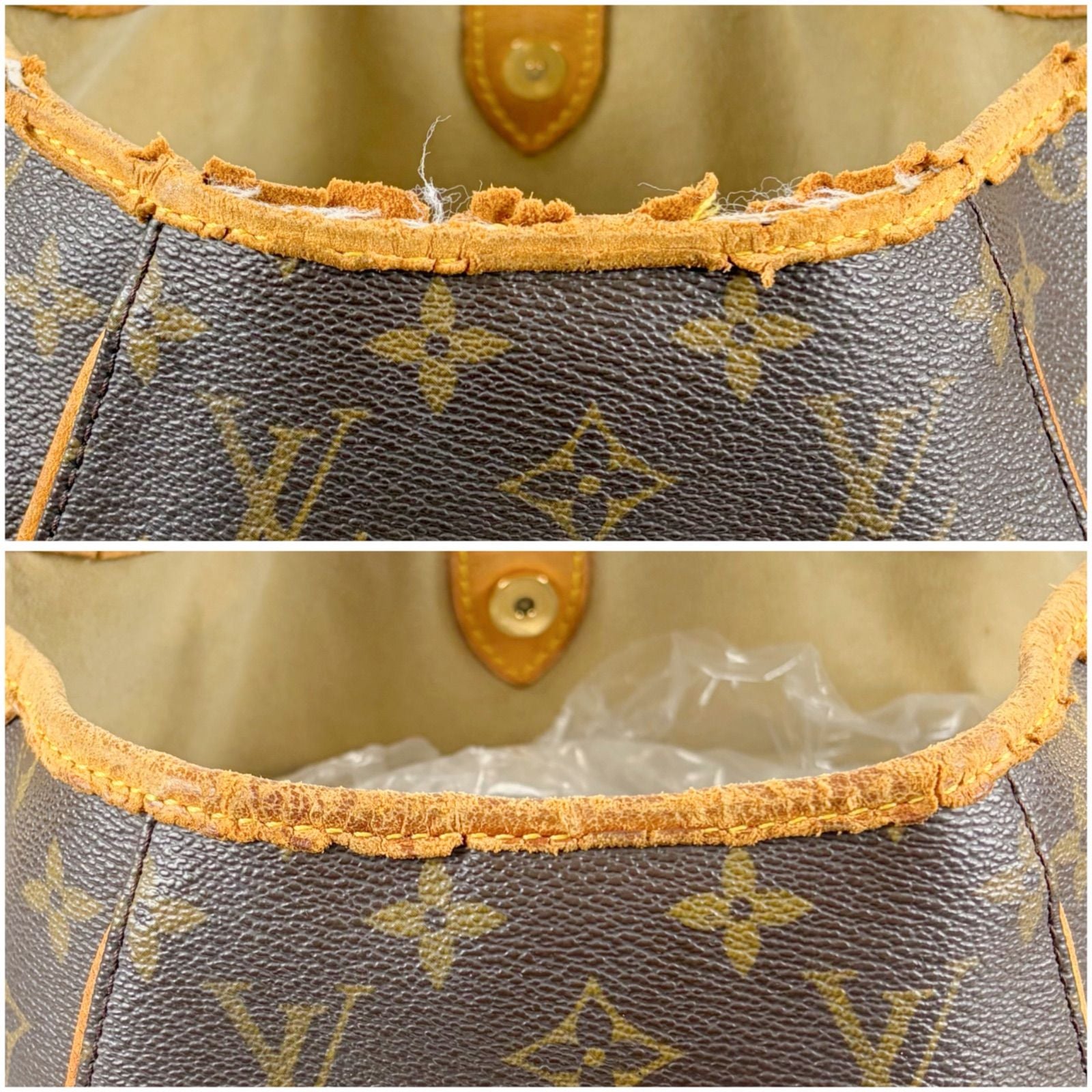 Louis Vuitton Galleria PM Shoulder Bag Tote Hobo Soho Monogram Lambskin — view 9