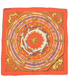 Hermes Bandana Scarf Orange