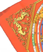 Hermes Bandana Scarf Orange — view 4