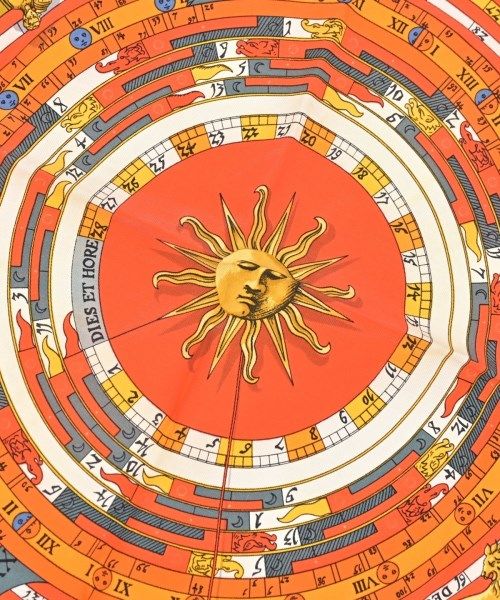 Hermes Bandana Scarf Orange — view 2
