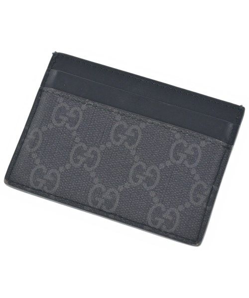 Gucci Card Case Card Holders Black — view 2