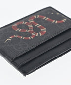 Gucci Card Case Card Holders Black — view 5