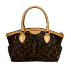 Louis Vuitton Tivoli PM Monogram Leather Boston Bag Tote Brown — view 3