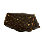 Louis Vuitton Tivoli PM Monogram Leather Boston Bag Tote Brown — view 8