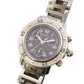Hermes Clipper Watch Diver Chronograph Quartz Silver Color KH