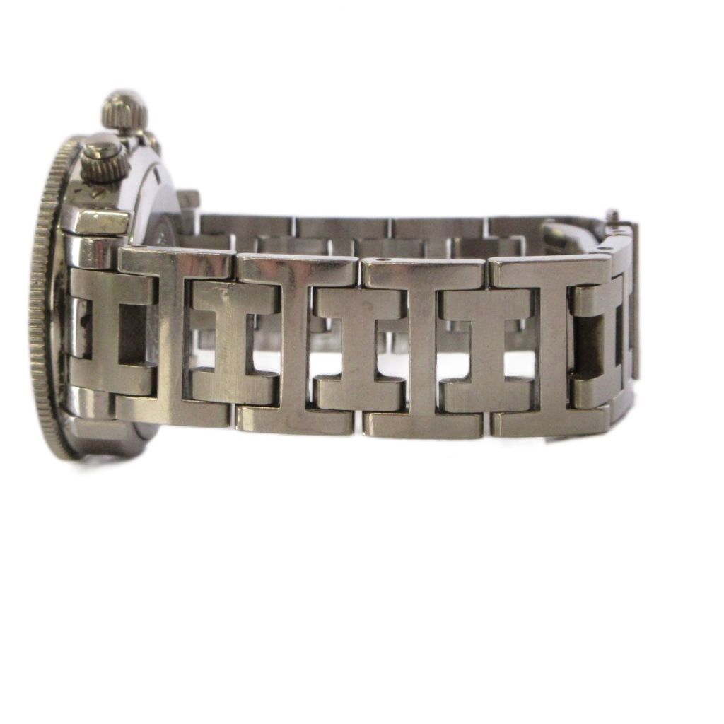 Hermes Clipper Watch Diver Chronograph Quartz Silver Color KH — view 4