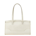 Louis Vuitton Epi Madeleine PM Shoulder Bag Yvoir White Leather