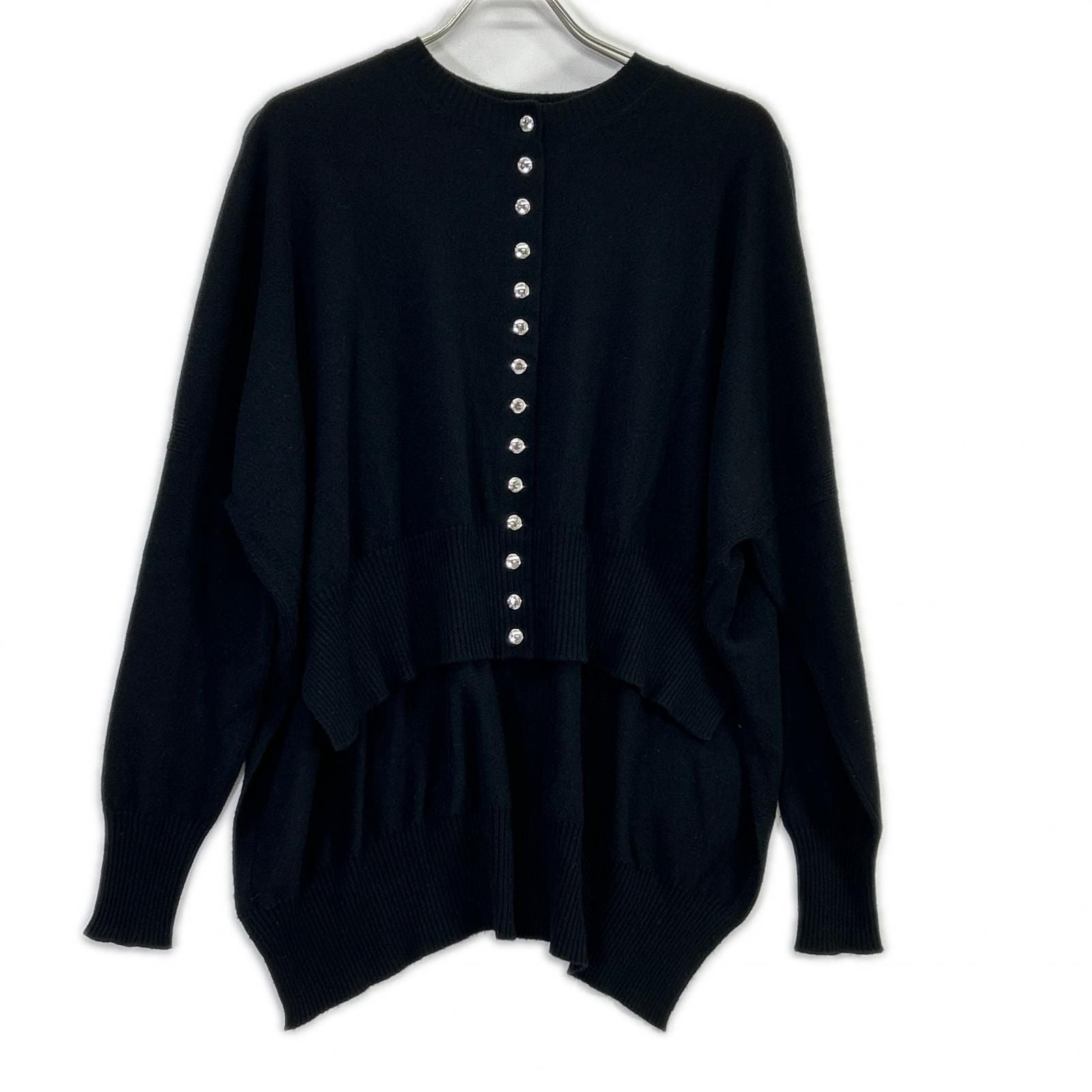 Louis Vuitton FF Black Cashmere K-digan Shoulder