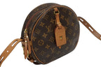 Louis Vuitton Boite Chapeau Soupre MM Shoulder Bag Monogram Brown Vachetta — view 3