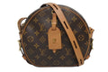Louis Vuitton Boite Chapeau Soupre MM Shoulder Bag Monogram Brown Vachetta