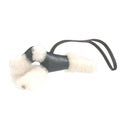 Hermes Buddy Any Milo Shearling Vert Chypre Bag Charm Key Holder