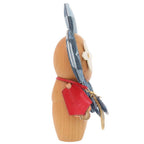Louis Vuitton Vivienne Monogram Denim Wood Blue Object Shoulder — view 4