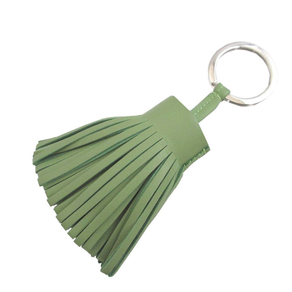 Hermes Carmen Any Milo Vert Cricket Bag Charm Key Holder Key Ring
