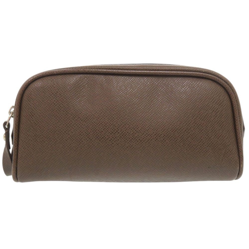 Louis Vuitton Trousse Yvan Taiga Brown Second