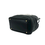 Chanel Camellia Leather Shoulder Bag Tote Black — view 8