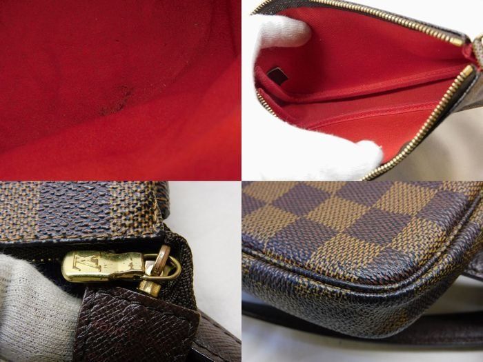 Louis Vuitton Shoulder Bag with Damier Marais Pouch Bucket — view 4