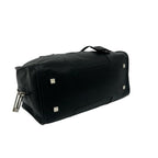 Loewe Vintage Amazona 28 Anagram Logo Leather Mini Boston Bag Black — view 7