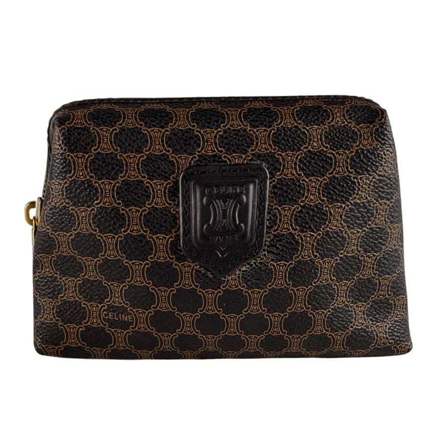Celine Pouch Macadam Black