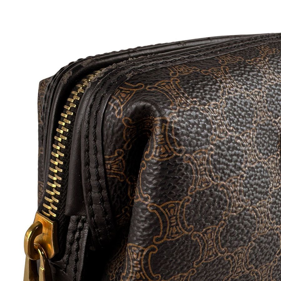 Celine Pouch Macadam Black — view 6