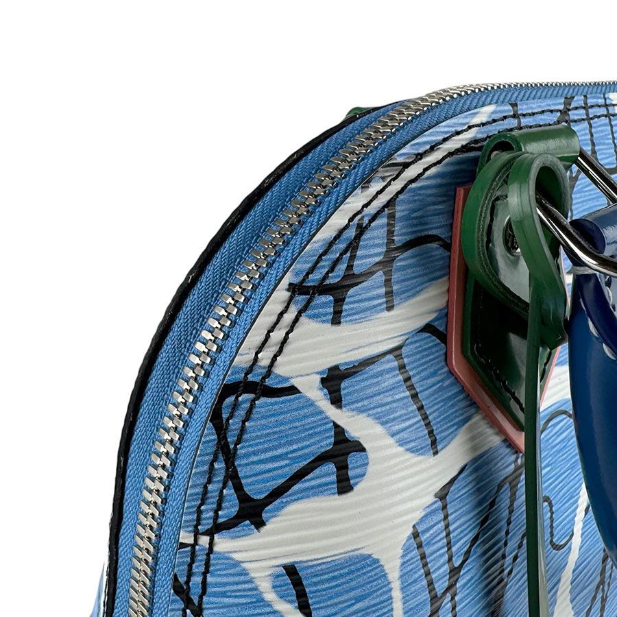 Louis Vuitton Shoulder Bag Aqua Pattern Alma BB — view 6