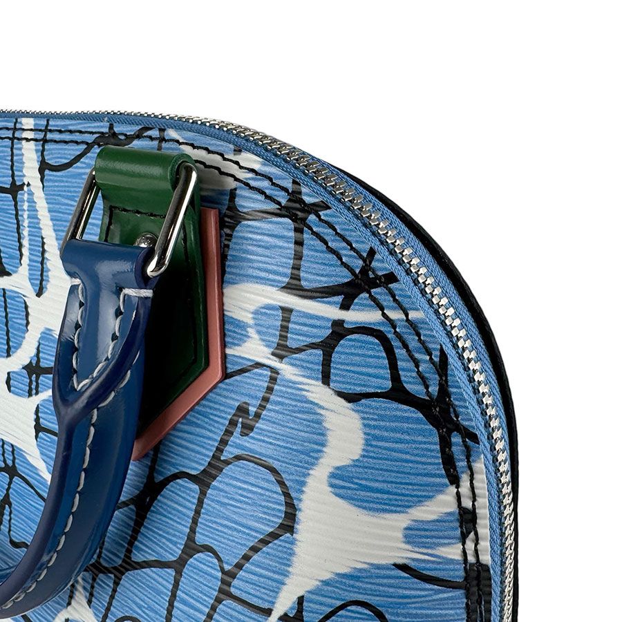 Louis Vuitton Shoulder Bag Aqua Pattern Alma BB — view 7
