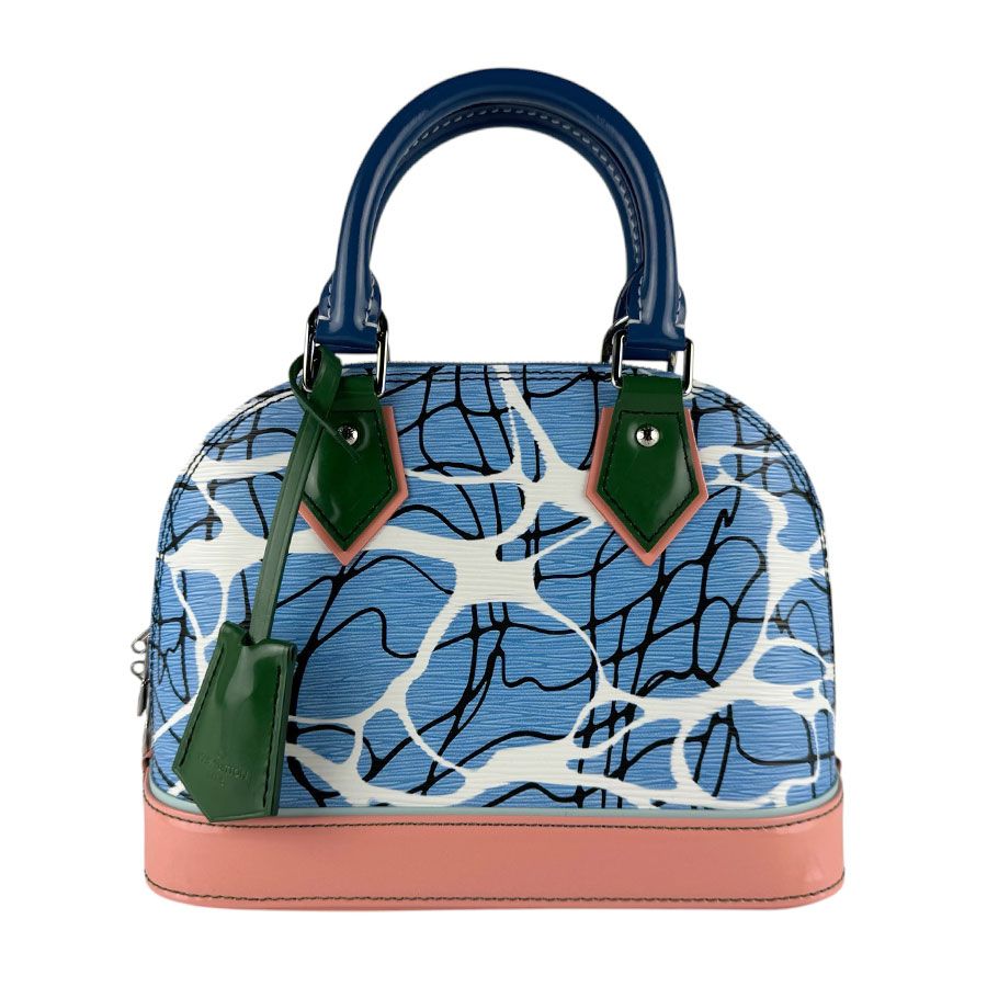 Louis Vuitton Shoulder Bag Aqua Pattern Alma BB