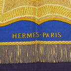 Hermes Carre 90 Poste Et Cavalerie Saber Decorative Bag Scarf Large Multicolor — view 4