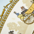 Hermes Carre 90 la Promenade de Longchamps Walk to Long Chien Scarf Large — view 4