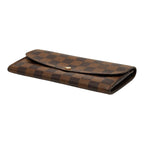 Louis Vuitton Damier Portefeuille Emily Wallet Brown — view 4