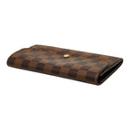 Louis Vuitton Damier Portefeuille Emily Wallet Brown — view 5
