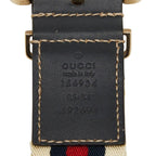 Gucci Sherry Line Belt 85 34 Multicolor Canvas Leather — view 6